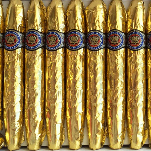 Gold Chocolate Cigars - 24ct –