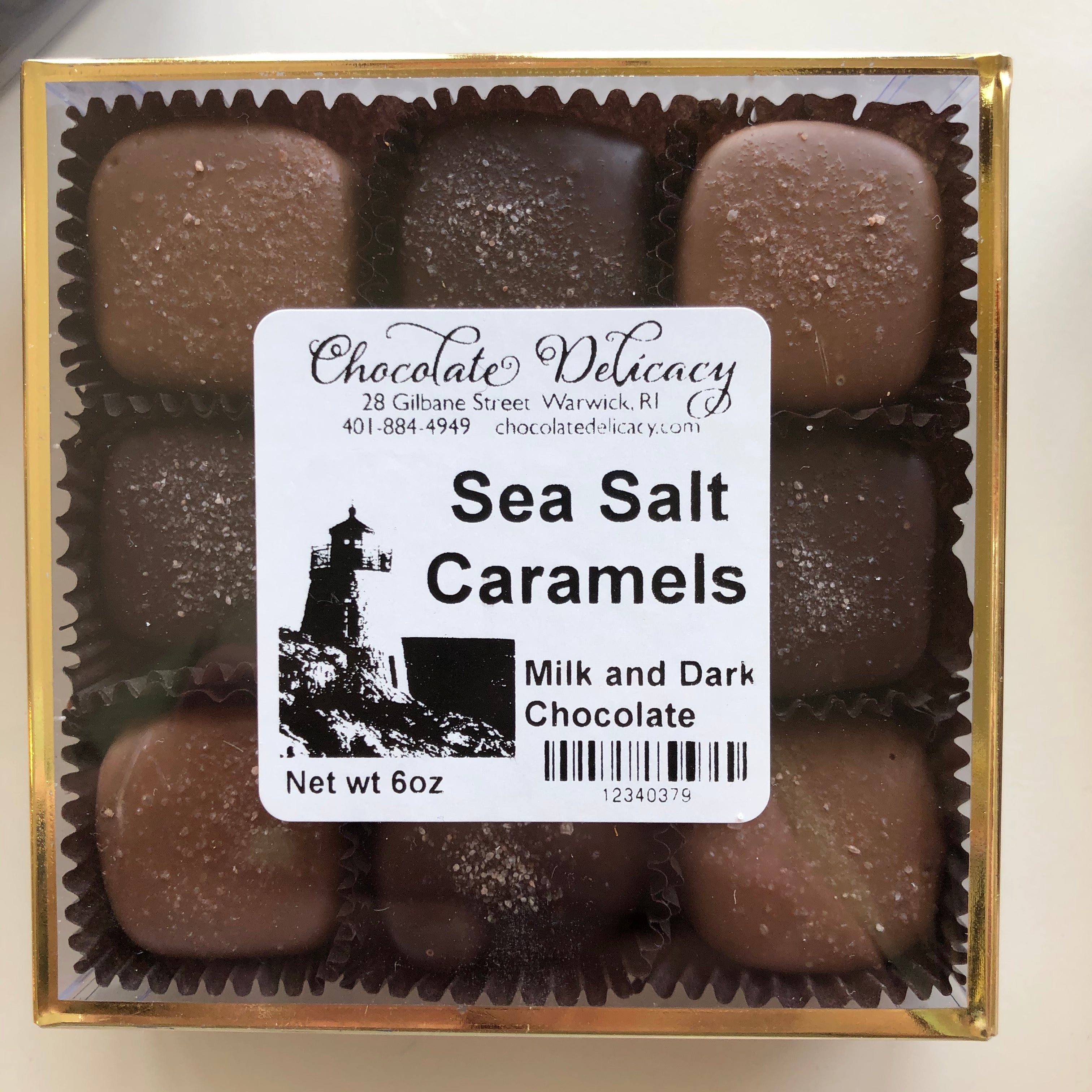 Dark Chocolate Sea Salt Caramels, Chocolate Caramel