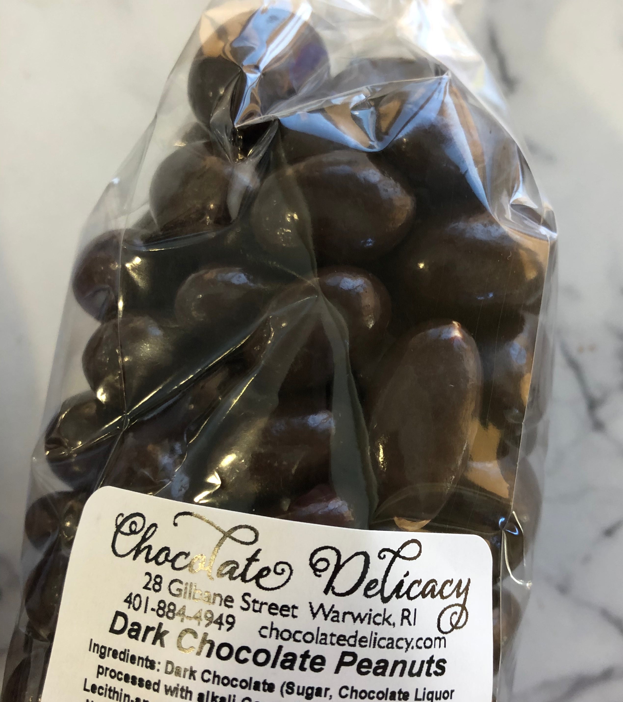 Dark Chocolate Covered Peanuts