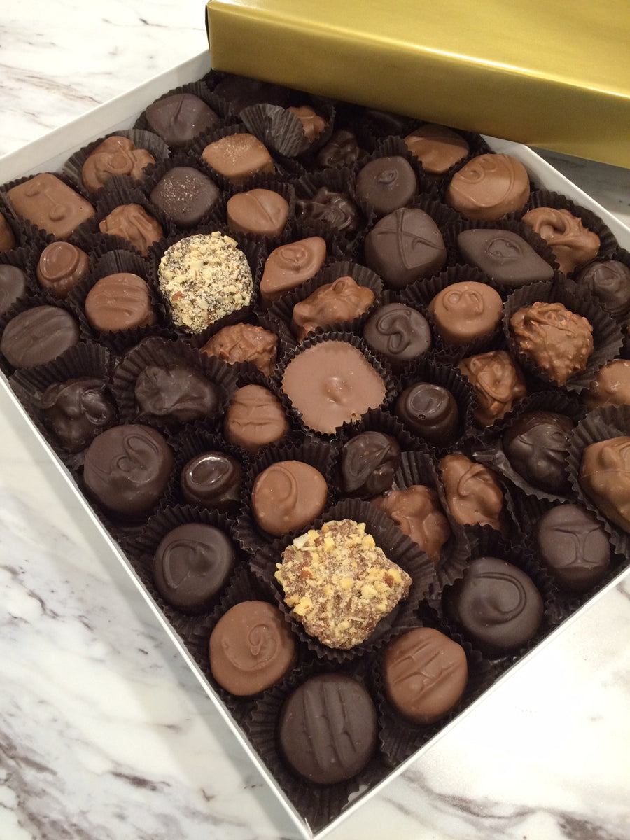 2 Pound Box of Assorted Dark store Chocolates