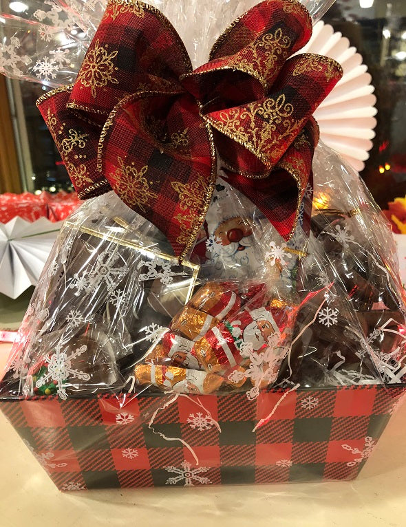 Holiday Joy Christmas Basket